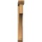 Ekena Millwork Westlake Slat Smooth Bracket w/ Offset Brace, Western Red Cedar, 5 1/2"W x 40"D x 44"H BKT0604X40X44WTL06SWR - alternate 4